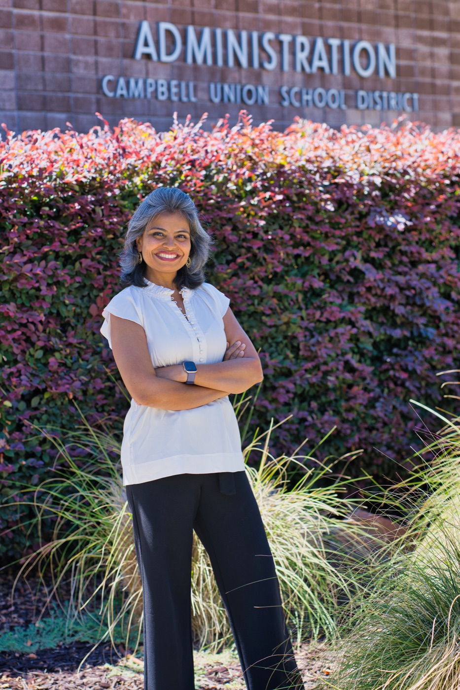 Vartika Chandra at CUSD Administration